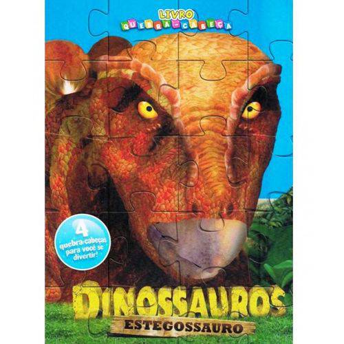 Livro Quebra-Cabeçá Dinossauros-Estegossauro - Ciranda Cultural