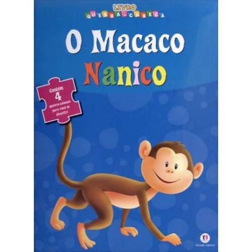 Livro Quebra-cabeça o Macaco Nanico - Ciranda Cultural