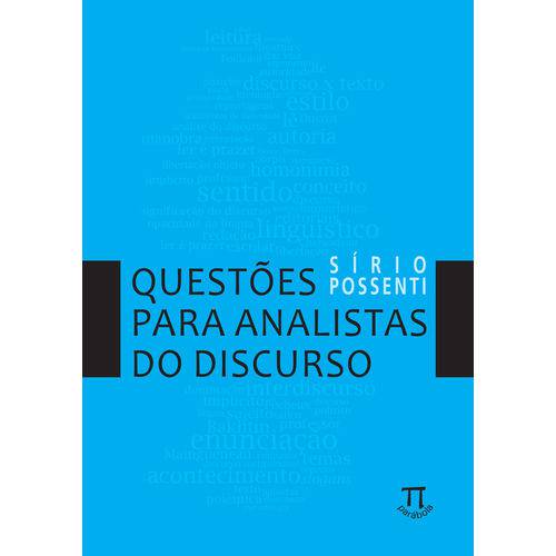 Livro - Questões para Analistas do Discurso