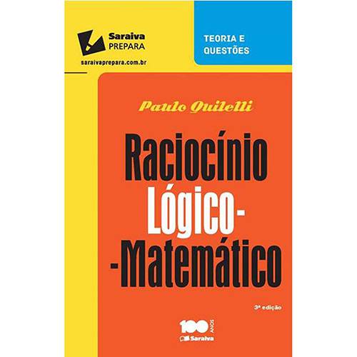 Livro - Raciocínio Lógico Matemático: Teoria e Questões