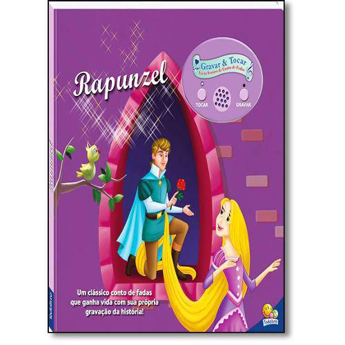 Livro - Rapunzel - Coleçãoe Gravar Tocar!