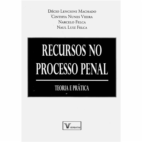 Livro - Recursos no Processo Penal - Teoria e Prática