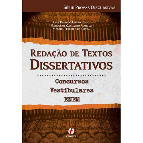 Livro - Redação de Textos Dissertativos - Concursos, Vestibulares e ENEM