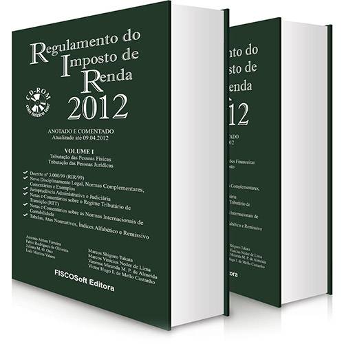 Livro - Regulamento do Imposto de Renda 2012