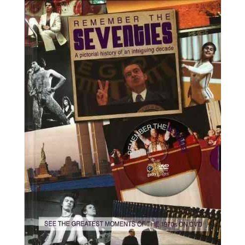 Livro Remember The Seventies. Book & DVD. Parragon Books (Relembre os Anos Setenta em Imagens)