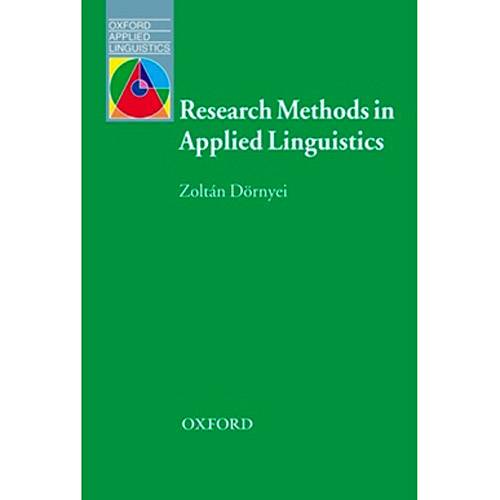 Livro - Research Methods In Applied Linguistics