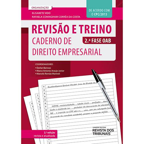 Livro - Revisão e Treino: Caderno de Direito Empresarial 2ª Fase Oab