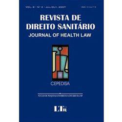 Livro - Revista de Direito Sanitário - Journal Of Health Law - Nº 2 - Volume 8