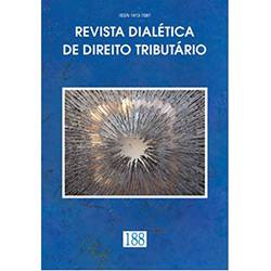 Livro - Revista Dialética de Direito Tributário Nº 188