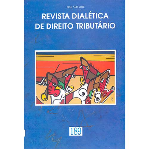 Livro - Revista Dialética de Direito Tributário Nº 189