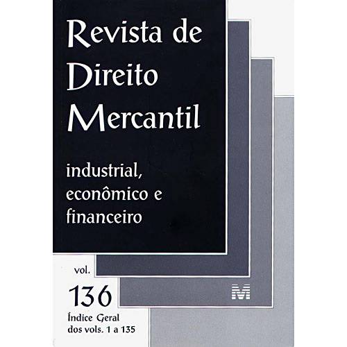 Livro - Revista do Direito Mercantil - Edição 136