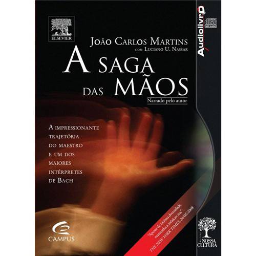 Livro - Saga das Mãos, a - Audiolivro