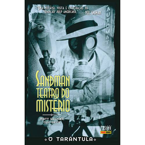 Livro - Sandman - Teatro do Mistério: o Tarântula -