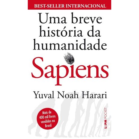 Livro Sapiens: uma Breve História da Humanidade | Edição de Bolso