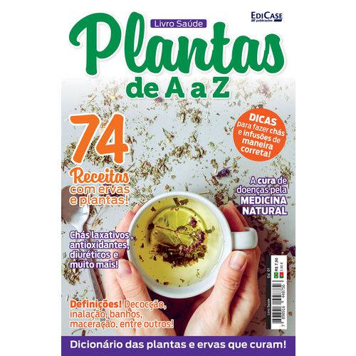 Livro Saúde Ed. 01 - Plantas de a A Z