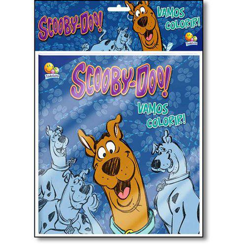 Livro - Scooby-Doo! - Coleção Vamos Colorir! - Kit Livro + Lápis de Cor