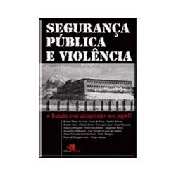 Livro - Segurança Pública e Violência