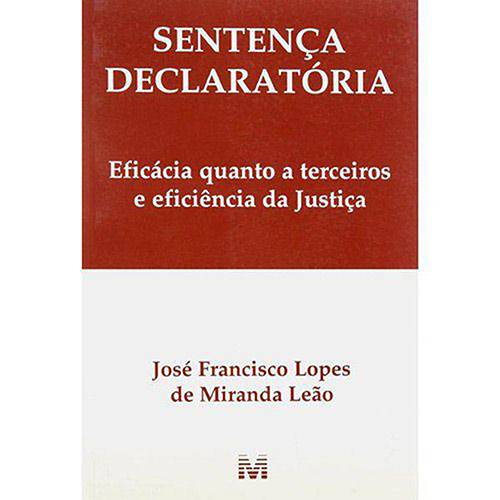 Livro - Sentenca Declaratoria - 01ed/99