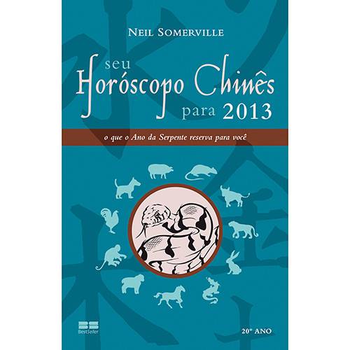 Livro - Seu Horóscopo Chinês para 2013
