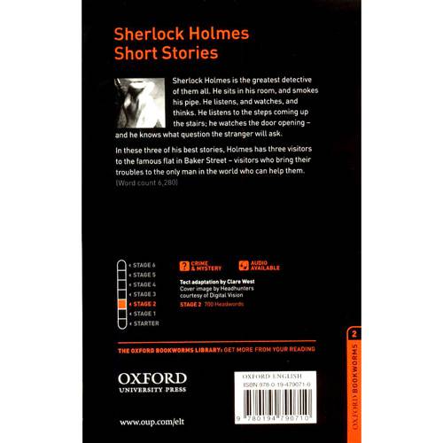Livro - Sherlock Holmes Short Stories - Série Oxford Bookworms - Level 2 - CD Pack