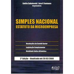 Livro - Simples Nacional - Estatuto da Microempresa