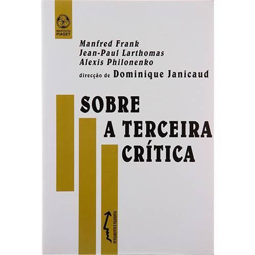 Livro - Sobre a Terceira Crítica