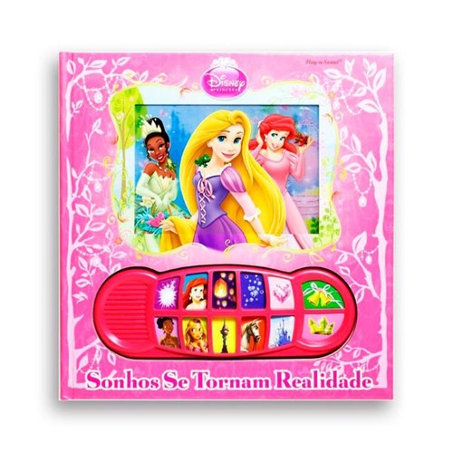 Livro Sonhos se Tornam Realidade - Princesas Disney DCL