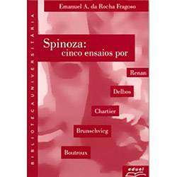 Livro - Spinoza - Cinco Ensaios por Renan, Delbos, Chartier, Brunschvicg, Boutroux