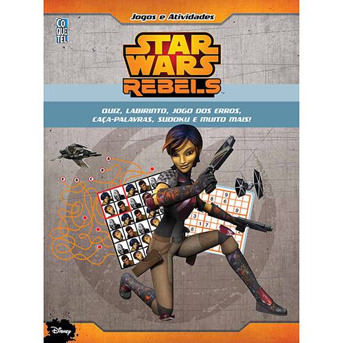 Livro - Star Wars Rebels - Jogos e Atividades