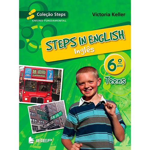 Livro - Steps In English Kids - 6º Ano - Ensino Fundamental