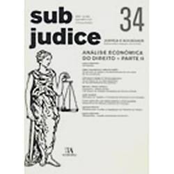 Livro - Sub Judice 33 - Análise Económica do Direito - Parte I