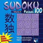 Livro - Sudoku Puzzles 100 - Volume 4