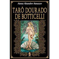Livro - Tarô Dourado de Botticelli