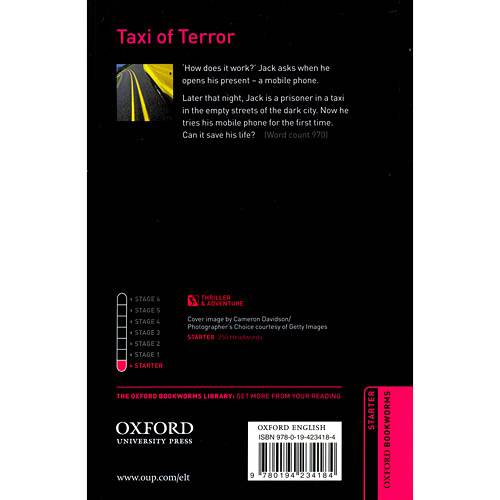 Livro - Taxi Of Terror