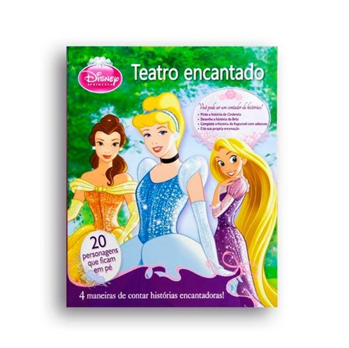 Livro Teatro Encantado Princesas Disney DCL