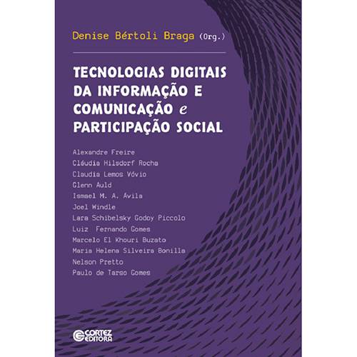Livro - Tecnologias Digitais da Informação e Comunicação e Participação Social
