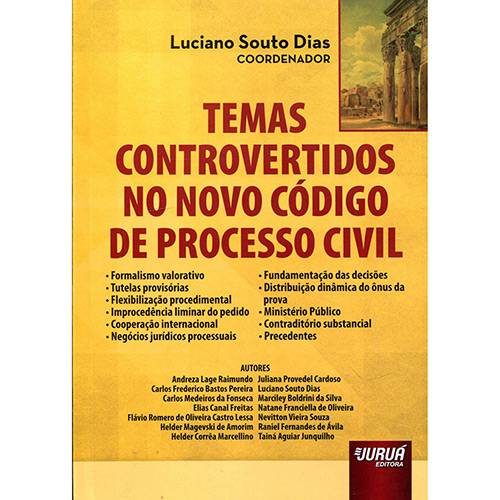 Livro - Temas Controvertidos no Novo Código de Processo Civil