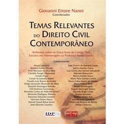 Livro - Temas Relevantes do Direito Civil Contemporâneo