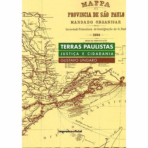 Livro - Terras Paulistas - Justiça e Cidadania