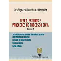 Livro - Teses, Estudos e Pareceres de Processo Civil Volume 3