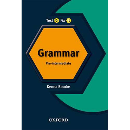 Livro - Test It, Fix It: Grammar Pre-intermediate