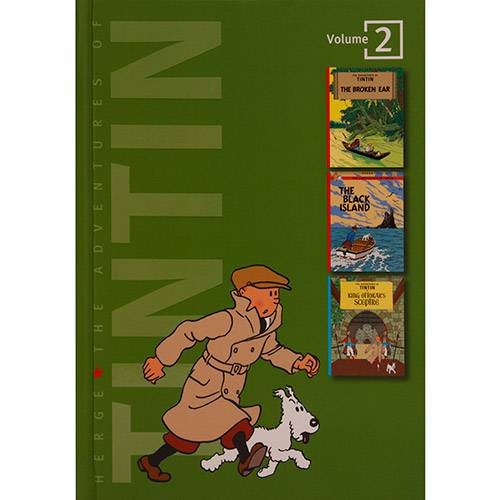 Livro - The Adventures Of Tintin: Broken Ear, The Black Island, King Ottokar's Sceptre