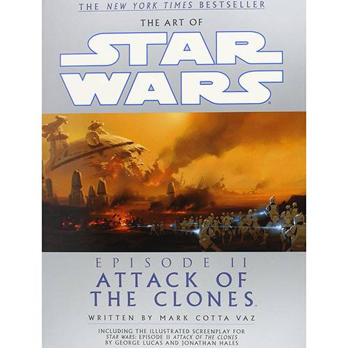 Livro - The Art Of Star Wars: Attack Of The Clones