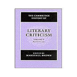 Livro - The Cambridge History Of Literary Criticism