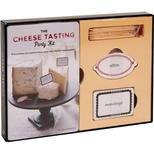 Livro - The Cheese Tasting Party Kit: Everything You Need To Host Your Own Cheese-Tasting Party