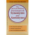 Livro - The Merriam-Webster Dictionary Of Synonyms And Antonyms