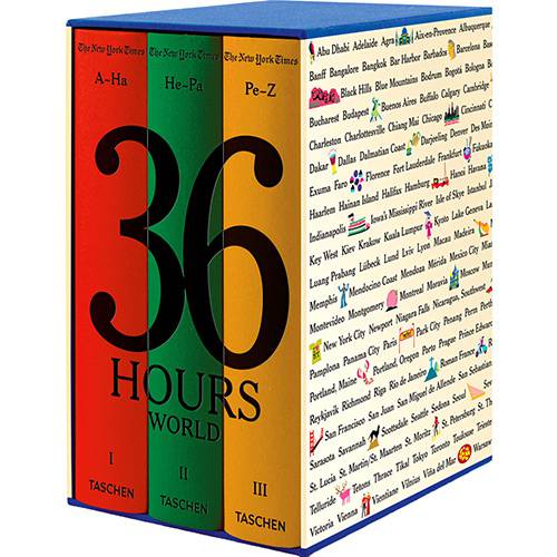 Livro - The New York Times - 36 Hours World (3 Volumes)