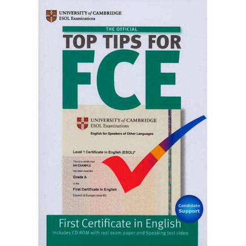 Livro - The Official Top Tips For FCE