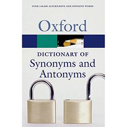 Livro - The Oxford Dictionary Of Synonyms And Antonyms