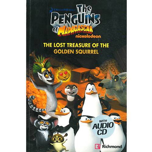 Livro - The Penguins Of Madagascar: The Lost Treasure Of The Golden Squirrel